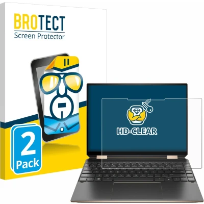 Afbeelding van BROTECT Screenprotector voor HP Spectre x360 (14 eX) 2021 Folie Beschermfolie transparant (2 Stuks)