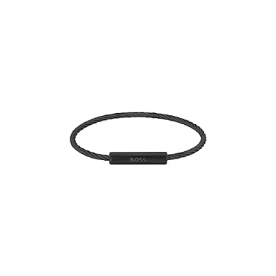 Afbeelding van BOSS ALEK Armband, Heren, Maat: One Size, Black