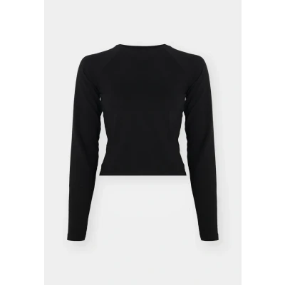 Afbeelding van Noisy May Nmkatinka Raglan Longsleeve, Dames, Maat: XS, Black