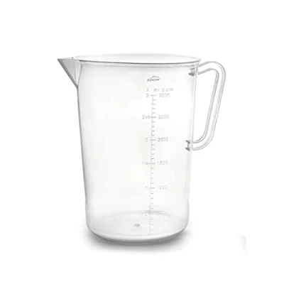 Afbeelding van Lacor 67213 maatbeker, vloeistoftester, polypropyleen, BPA vrij, 17 cm, 3 l