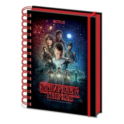 Afbeelding van Stranger Things One Sheet A5 Wiro Notebook