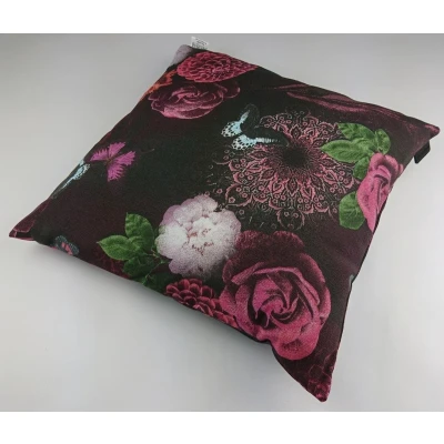 Afbeelding van Madison sierkussen 50x50 cm Velvet red