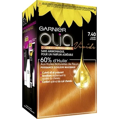 Image de Garnier Olia Coloration permanente à l&#039;huile sans ammoniac, couleur cuivre