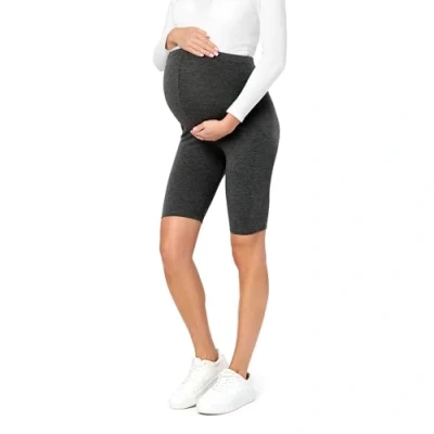 Afbeelding van BE Mammy BE20 230 LE Dames Zwangerschapsleggings Lang Katoen Elasthan Yogabroek Grafiet L