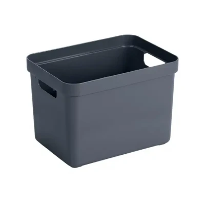 Afbeelding van Sigma home box 18 liter donkerblauw 35,2x25,3x24,3 cm Blauw Polypropyleen