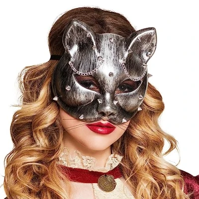 Afbeelding van Boland Masker Steamwhisker Volwassenen Robot Steampunk Sciencefiction