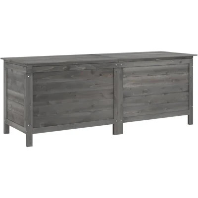 Afbeelding van Tuinbox 150X50X56,5 Cm Massief Vurenhout Antracietkleurig