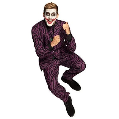 Afbeelding van Boland Kostuum De Schurk (58/60) Volwassenen Clown Halloween Horror