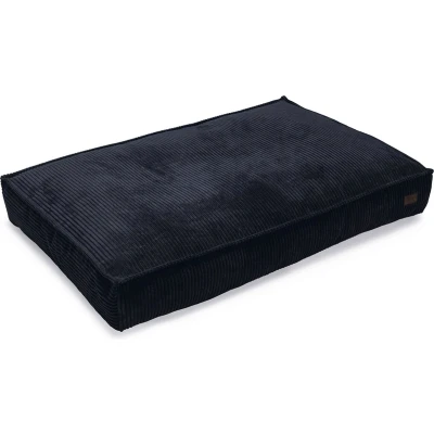 Afbeelding van Designed by Lotte Ribbed Hondenkussen Antraciet 120x80x15 cm