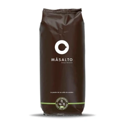 Afbeelding van Másalto Espresso BIO koffiebonen Specialty Coffee Biologische Ambachtelijk Belgisch gebrand 1 kg