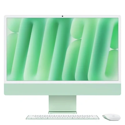 Afbeelding van Apple iMac 24&quot; Groen (2024) M4 chip, 8 CPU/GPU, 16GB/256GB SSD