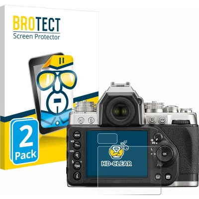 Afbeelding van BROTECT Screenprotector voor Nikon Df Folie Beschermfolie transparant (2 Stuks)
