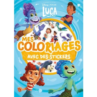 Afbeelding van Luca mes coloriages avec stickers