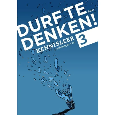 Afbeelding van Durf te denken! Kennisleer Vwo 3 Werkboek