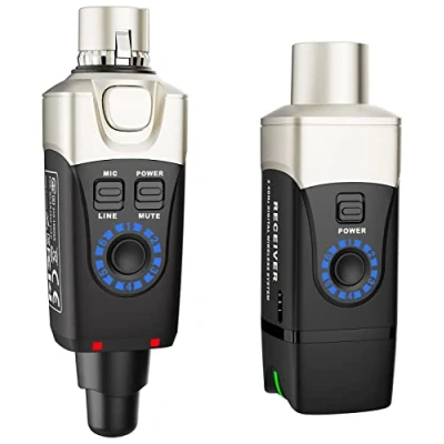 Afbeelding van Xvive Upgrade U3 draadloos microfoonsysteem, 2,4 G XLR draadloze zender en ontvanger voor dynamische microfoon, audio mixer PA systeem