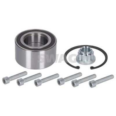 Afbeelding van SWAG 30 93 4789 Wiellagerset Met montagemateriaal ingebouwde magnetische sensorring, ABS sensorring 96 Haakse kogellager PORSCHE: Cayenne