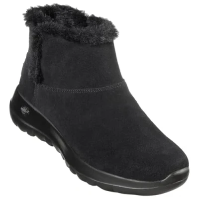 Afbeelding van Skechers On the GO Joy Bundle Up, klassieke dameslaarzen, zwart.