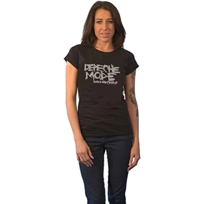 Afbeelding van Depeche Mode People Are Dames T shirt S Zwart