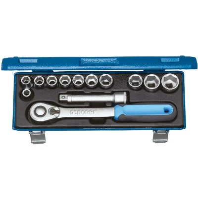 Image de GEDORE 19 KMU 20 jeu de clés à douilles 1/2 13 pcs 6 faces 10 24 mm 2545810