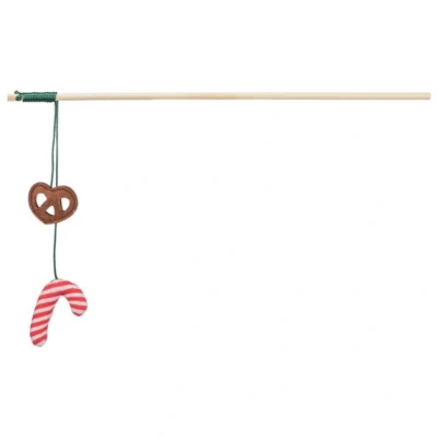 Afbeelding van Trixie Xmas Speelhengel Kattenspeelgoed 48 cm