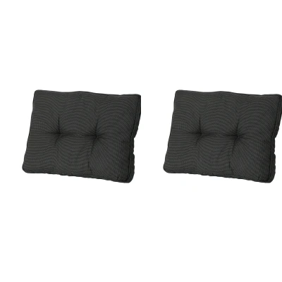 Afbeelding van Madison Florance zit Ca. 60x43 Rib black 2 stuks