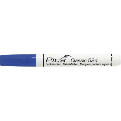Afbeelding van Pica 524/41 Classic Industrie verf/lak marker Blauw 2 4 mm rond
