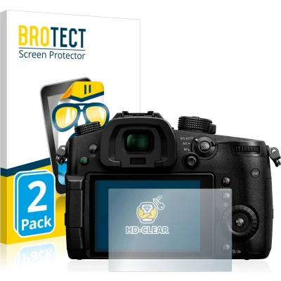 Afbeelding van BROTECT Screenprotector voor Panasonic Lumix DC GH5 / GH5S Folie Beschermfolie transparant (2 Stuks)