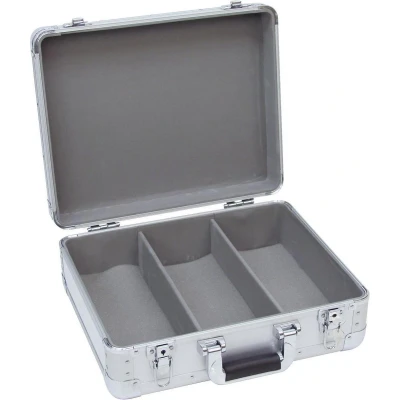 Afbeelding van Roadinger cd koffer opbergsysteem zilver case