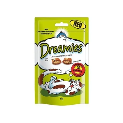 Afbeelding van Catisfactions Dreamies Tonijn 60gram Katten snack Traktatie snoepjes Krokant vanbuiten Zacht vanbinnen