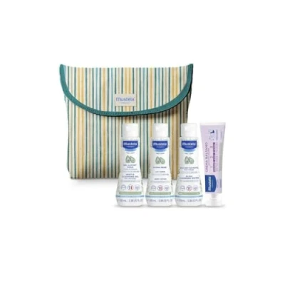 Afbeelding van Mustela Little Moments Striped Cadeauset