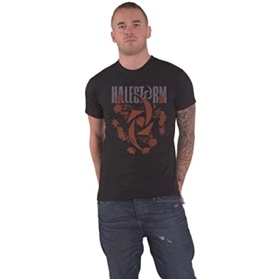 Afbeelding van Halestorm Bouquet Heren T shirt L Zwart