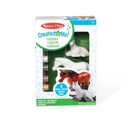 Afbeelding van Melissa &amp; Doug Horses Figurines Knutselset