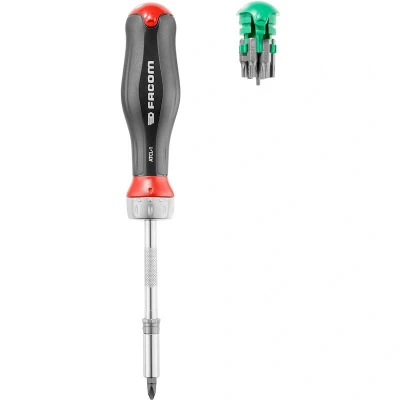 Image de FACOM ATCL.1PB Tournevis à embouts Protwist avec cliquet comprenant 15
