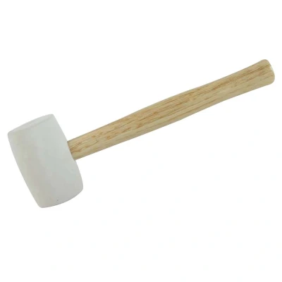 Afbeelding van Silverline Witte rubberen hamer 680 g