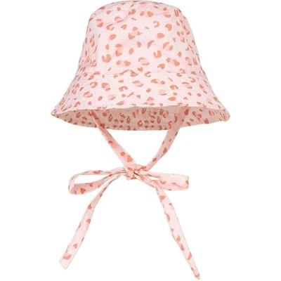 Afbeelding van Swim Essentials UV Zonnehoed Baby Old Pink Panterprint 0 1 jaar 12 maanden