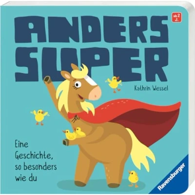Afbeelding van Anders super Ein Pappbilderbuch zum Thema Inklusion, ab 2 Jahren