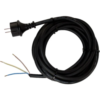 Afbeelding van QwattPro 2511126 Aansluitkabel 3G2,5 H07RN F Zwart IP44 5m