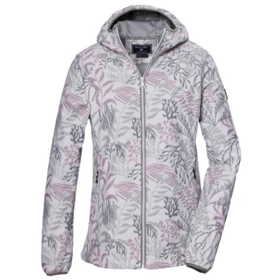 Afbeelding van Killtec Jas 42853 paars print softshell zomerjas maat 50