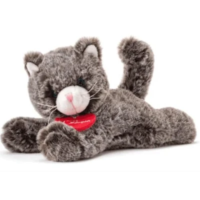 Afbeelding van Lumpin cat Chicky dark grey 20 cm 94174