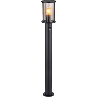 Afbeelding van Globo vloerlamp Gracey zwart metaal 14,3 cm E27 fitting 31363S