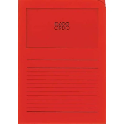 Afbeelding van Fast 7369592 documenten met venster, 10 stuks, rood