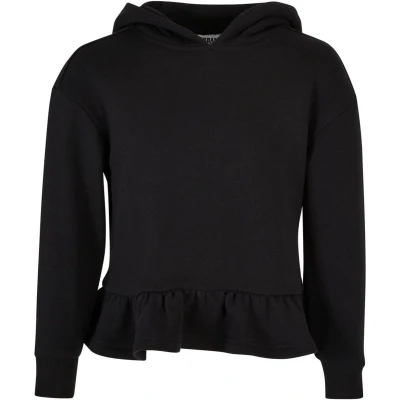 Afbeelding van Urban Classics Kinder Hoodie voor kinderen, Maat: 158/164, Black