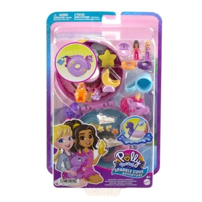 Image de Coffret Mattel Polly Pocket Bouée Licorne