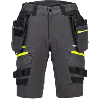 Afbeelding van DX4 afneembare korte broek met holsterzakken maat 26, Metal Grey