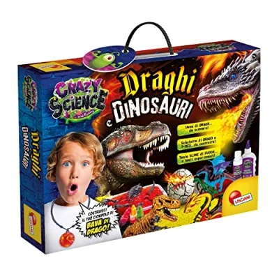 Afbeelding van Lisciani Giochi Crazy Science Draghi en dinosaurus, kleur 89390