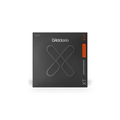 Image de D&#039;Addario XTAPB1656 Jeu de cordes XT guitare acoustique phosphore bronze, Medium, résonateur, 16 56