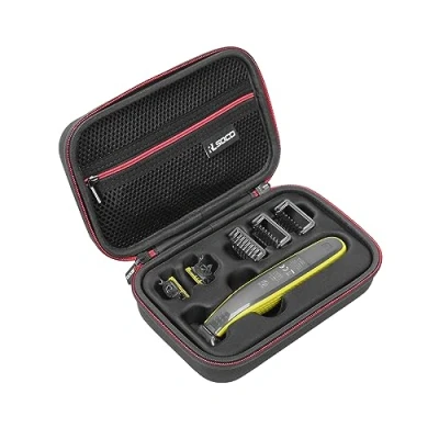 Afbeelding van RLSOCO Hoes voor Philips OneBlade 360 Hybrid Face QP2734, QP2724, QP2824, QP4631, QP2834, QP2630, QP2520 Harde draagtas One Blade baardtrimmer