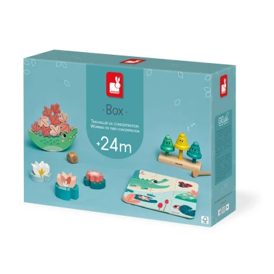 Afbeelding van Janod activiteitenbox 2 jaar 4 in 1