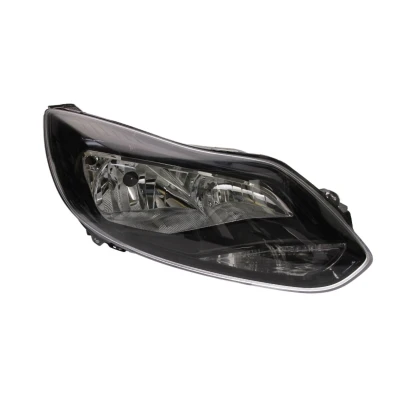 Afbeelding van TYC 20 12569 15 2 Koplampen rechts H7, H1 Zwart voor rechtsrijdend verkeer Met elektromotor FORD: FOCUS 3, 3 Turnier