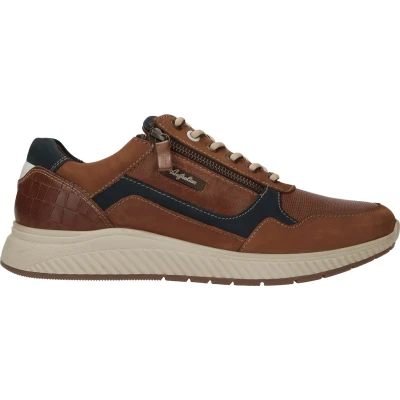 Afbeelding van Australian Hatchback Veterschoenen Laag cognac Maat 40